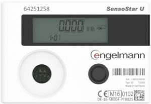 Kompakt-Wärmezähler Sensostar U mit Ultraschall, BL: 110 mm, qp 1,5 Eichjahr: Neu